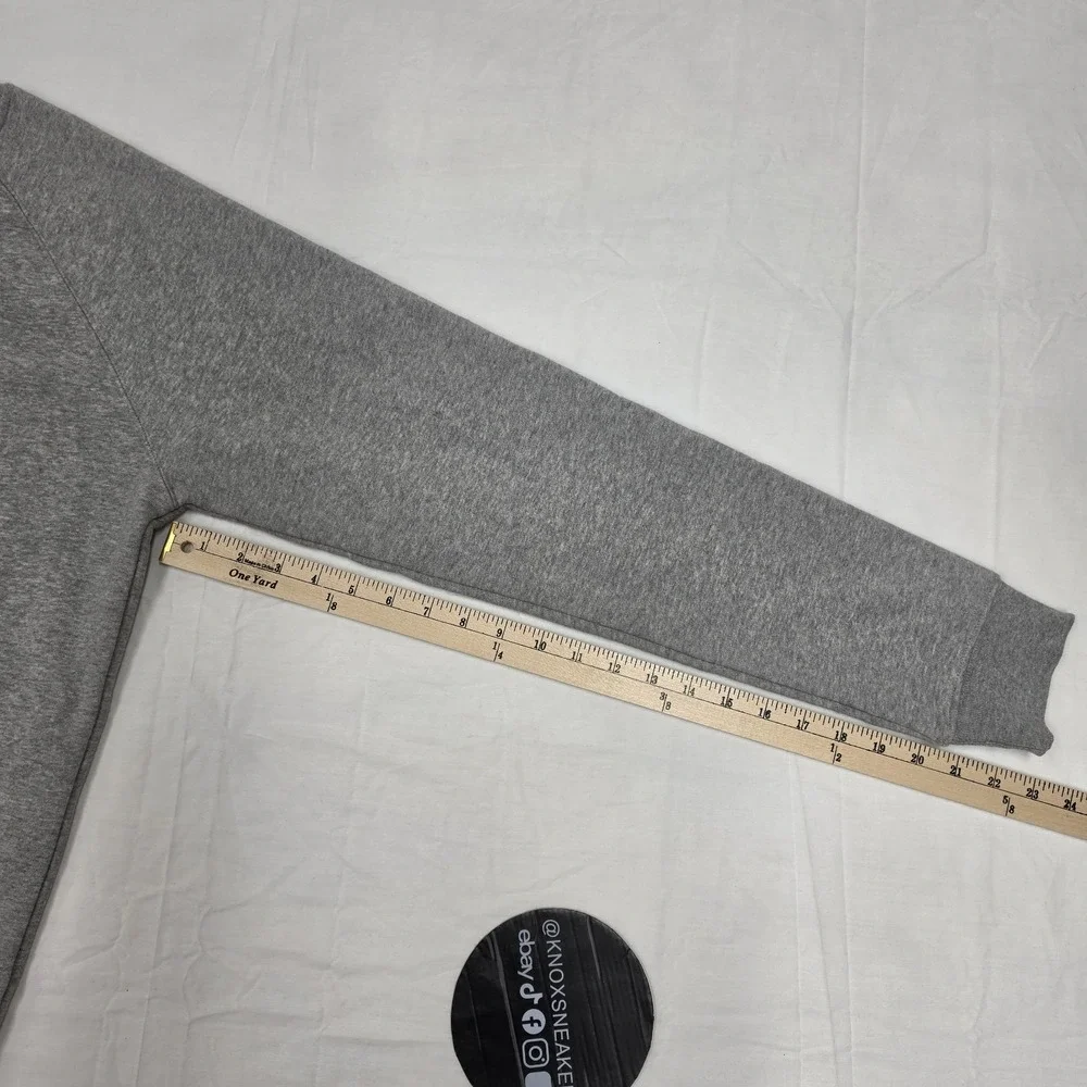 Adidas Essential Crewneck Sweatshirt Heathered Gray IM4537 Men's Size Medium